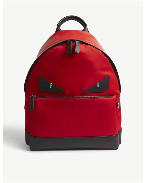 fendi womens backpack|fendi backpack red.